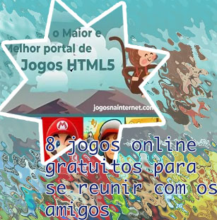 Jogos online na internet